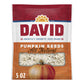 DAVID Roasted and Salted Pumpkin Seeds