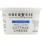 Oberweis Cottage Cheese, 4% Milkfat, Small Curd