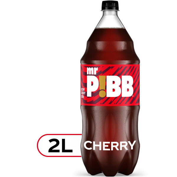 PIBB XTRA Cherry Soda Bottle