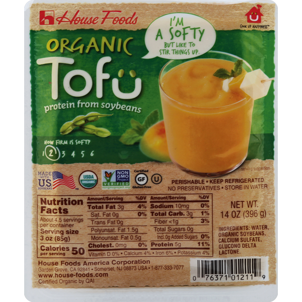 House Foods Tofu, Organic, Firm 2