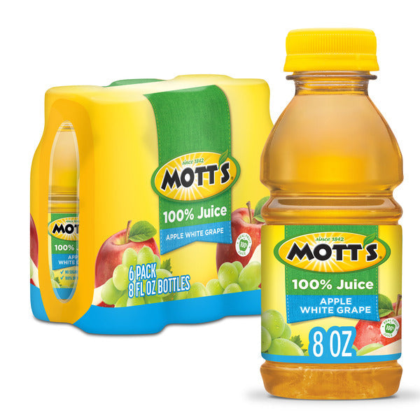 Mott's 100% Apple White Grape Juice
