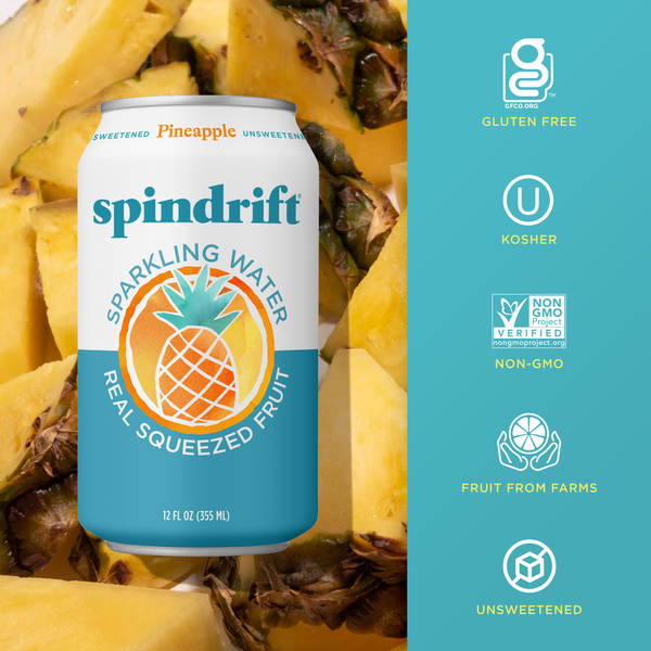 Spindrift Pineapple Sparkling Water