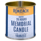 Rokeach Memorial Yahrzeit Candle