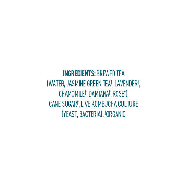Brew Dr. Kombucha Organic Love, w/  Lavender Jasmine & Chamomile