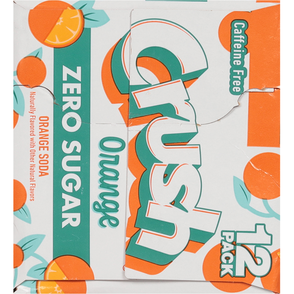 Crush Zero Sugar Orange Soda