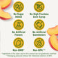 Del Monte No Sugar Added Diced Peaches Plastic Fruit Cup Snacks