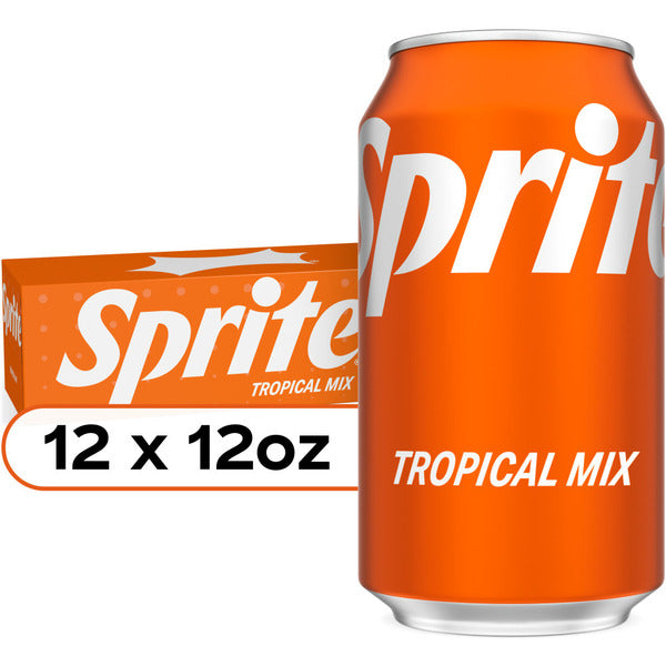 Sprite Tropical Mix Fridge Pack Cans