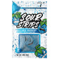 SOUR STRIPS Blue Raspberry Flavored Chewy, Candy Bag, 3.4 oz