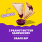 Lunchables PB&J Peanut Butter Sandwich & Grape Dip Snack Kit