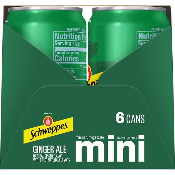 Schweppes Caffeine Free Mini Ginger Ale