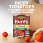 Hunt's Diced Tomatoes with Basil Garlic and Oregano