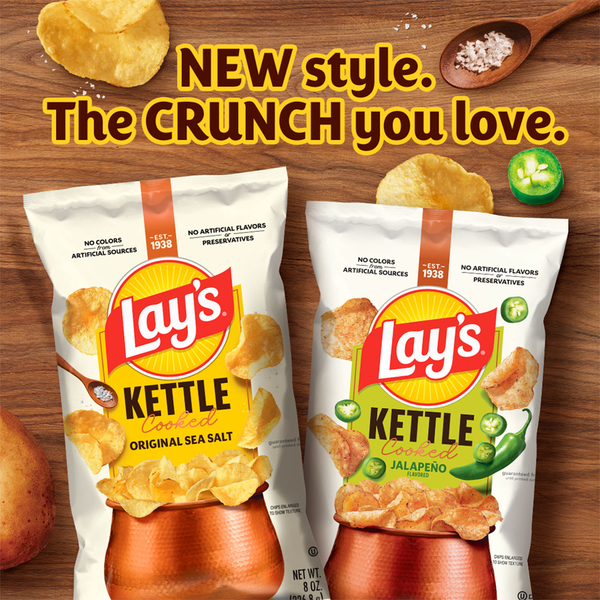 Lay's Kettle Cooked Potato Chips, Original