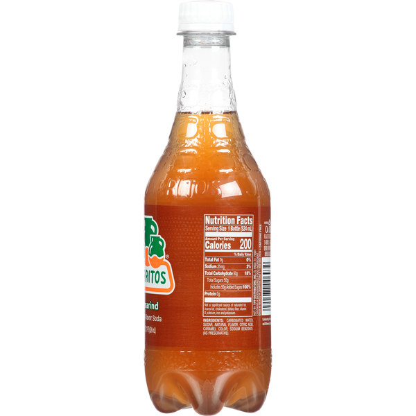 Jarritos Soda, Natural Flavor, Tamarind