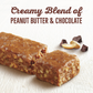 Nature Valley Creamy Protein Peanut Butter Chocolate Snack Bars