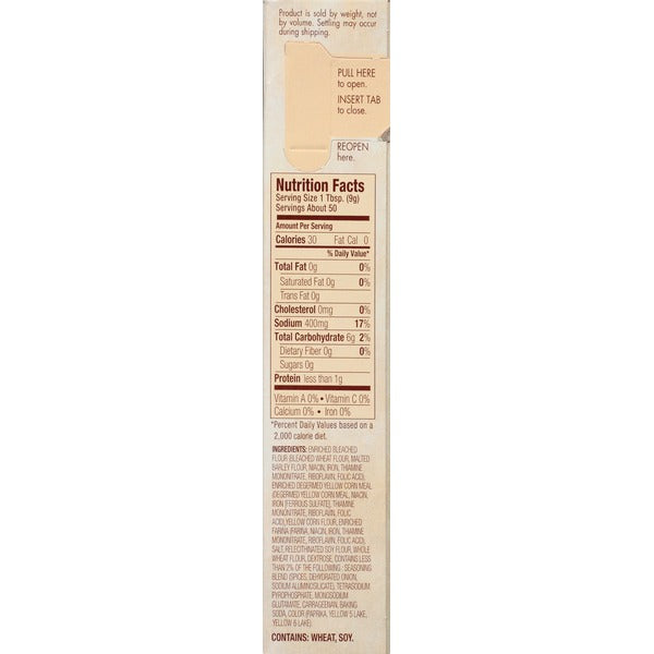 Bakin' Miracle Seasoned for Chicken Fish & Pork Coating Mix