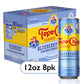 Topo Chico Sabores Blueberry with Hibiscus Extract Sparkling Water Cans