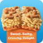 Kellogg's Rice Krispies Treats Bliss Caramel Sea Salt Pretzel Crispy Marshmallow Squares, Snack Bars, 6 Count