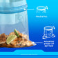 Ziploc Freezer Bags with Stay Open Design for Easy Filling