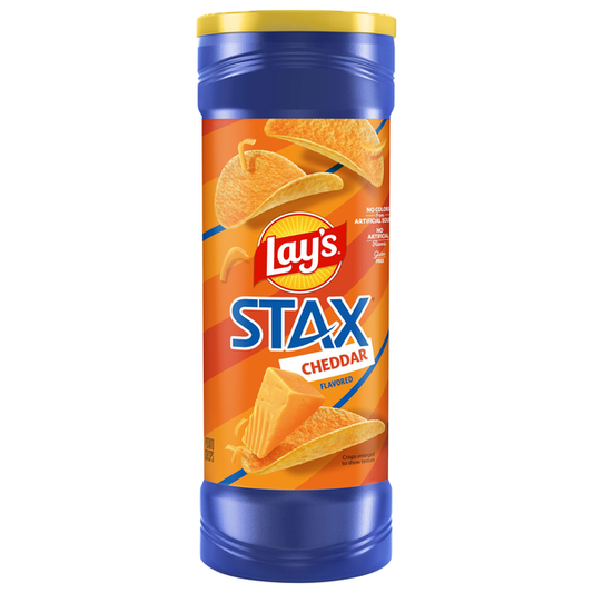Lay's Stax Cheddar Flavored Potato Crisps