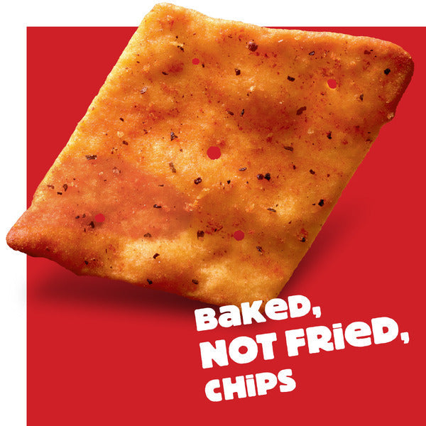 Cheez-It Snap'd Margherita Pizza Cheesy Baked Chips, Extra Crunchy, 7.5 oz