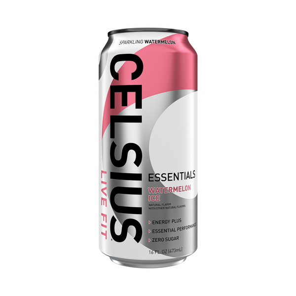 Celsius ESSENTIALS Sparkling Watermelon Ice, Energy Drink