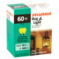 SYLVANIA 60w A19 Bug Light Bulbs