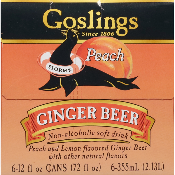 Goslings Ginger Beer, Peach