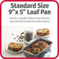 GoodCook Everyday Nonstick Steel Loaf Pan 9x5