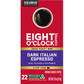 Eight O’Clock K-Cup Pods Ground Arabica Dark Roast Dark Italian Espresso Coffee