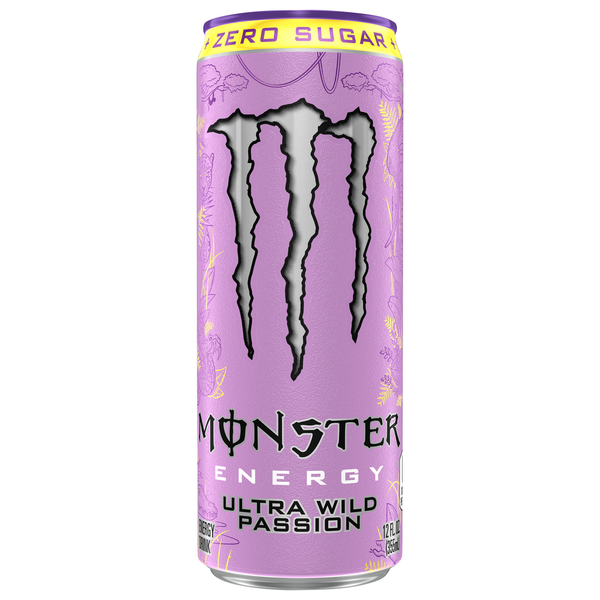 Monster Zero Sugar Ultra Wild Passion Energy Drink
