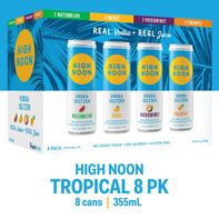 High Noon Tropical Pack Vodka Hard Seltzer Variety...
️