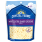 Crystal Farms Cheese, Cheddar, White Extra Sharp