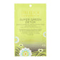 Pacifica Super Green Detox Kale & Charcoal Detox Facial Sheet Mask, Vegan