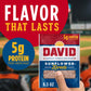 DAVID Roasted and Salted Original Sunflower Kernels