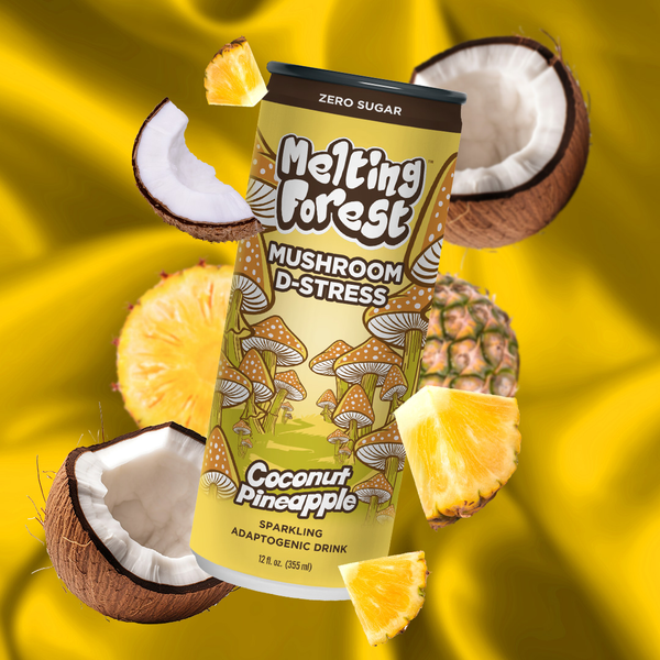 Melting Forest Mushroom D-Stress Coconut Pineapple