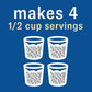 Jell-O Oreo Cookies 'n Creme Instant Pudding & Pie Filling Mix