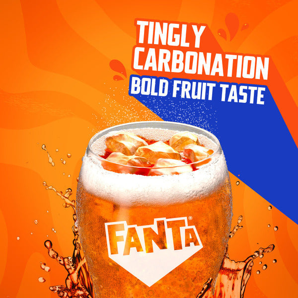 Fanta Orange Soda Bottle
