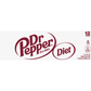 Dr Pepper Soda, Diet, 12 Pack