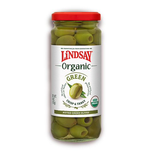 Lindsay Organic Green Pitted