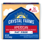 Crystal Farms Cheese Slices, Fat Free, American