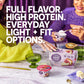 Dannon Light + Fit Dannon Light + Fit Vanilla Greek Fat Free Yogurt, Creamy and Delicious Gluten Free Yogurt, 5.3 oz Cup