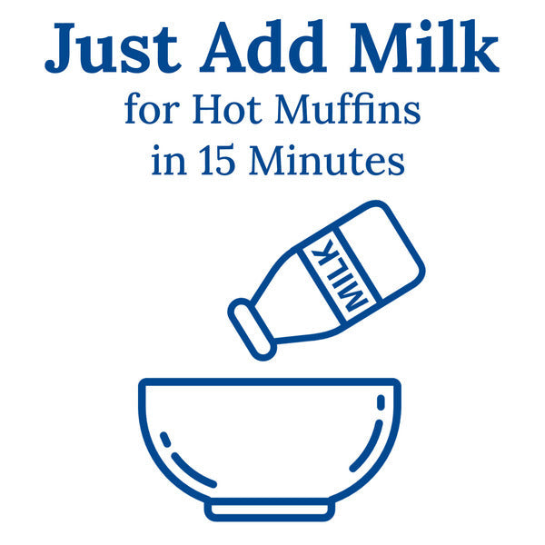 Martha White Chocolate Chip Muffin Mix, 7.4 Oz Bag