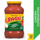 Ragu Chunky Garden Combination Pasta Sauce with Diced Tomatoes, Onions, Celery, Carrots, Zucchini, Green Bell Peppers, 24 oz