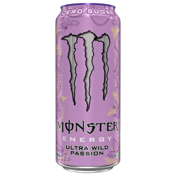 Monster Zero Sugar Ultra Wild Passion Energy Drink