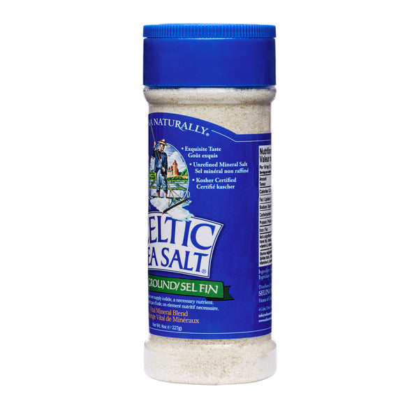 Celtic Sea Salt Celtic Fine Ground Sea Salt, Unrefined, Vital Minerals