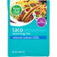 Food Club Seasoning Mix, Reduced Sodium, Taco