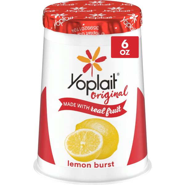 Yoplait Original Low Fat Lemon Burst Yogurt Cup
