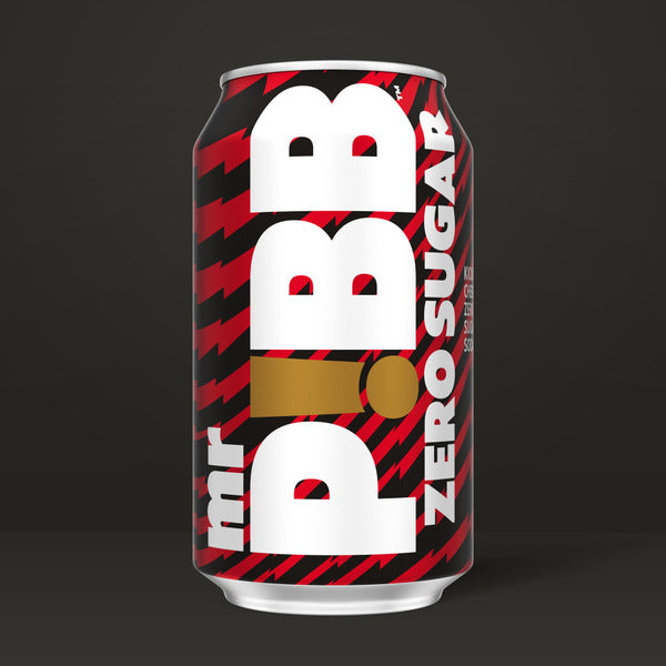 PIBB XTRA Zero Sugar Cherry Soda Can