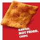 Cheez-It Snap'd Cheddar Sour Cream and Onion Cheesy Baked Chips, Lunch Snacks, 7.5 oz