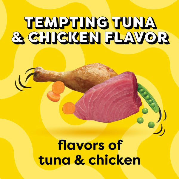 TEMPTATIONS Complete Nutrition Tuna & Chicken Flavor Adult Dry Cat Food